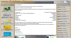 Desktop Screenshot of linklisten24.com